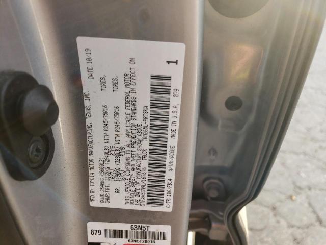 Photo 12 VIN: 5TFAX5GN9LX167676 - TOYOTA TACOMA DOU 