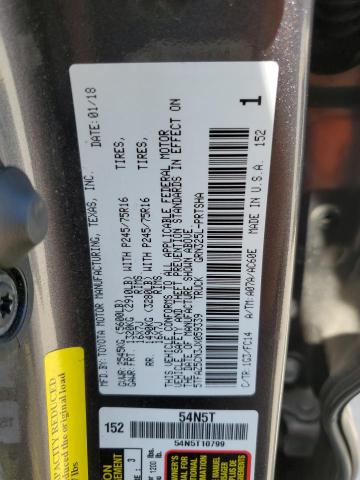 Photo 11 VIN: 5TFAZ5CN3JX059339 - TOYOTA TACOMA DOU 