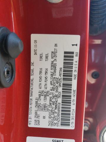 Photo 11 VIN: 5TFAZ5CN5MX098910 - TOYOTA TACOMA DOU 