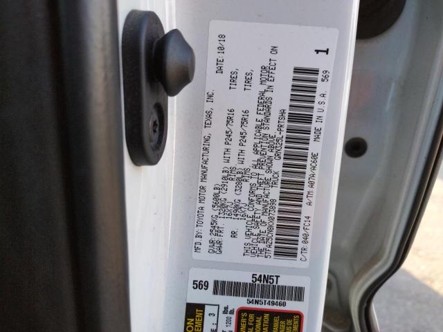 Photo 12 VIN: 5TFAZ5CN8KX073898 - TOYOTA TACOMA DOU 