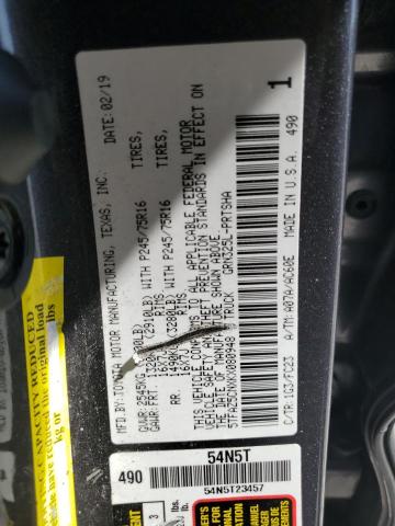 Photo 11 VIN: 5TFAZ5CNXKX080948 - TOYOTA TACOMA DOU 