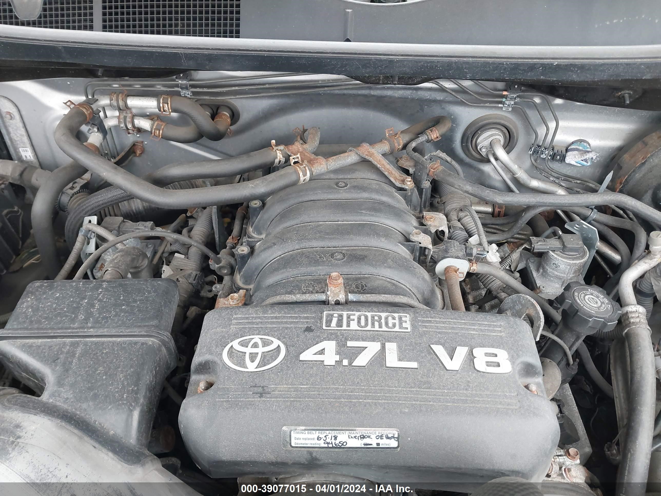 Photo 9 VIN: 5TFBT54107X002154 - TOYOTA TUNDRA 