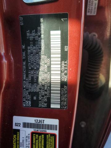 Photo 11 VIN: 5TFBT54187X008624 - TOYOTA TUNDRA DOU 