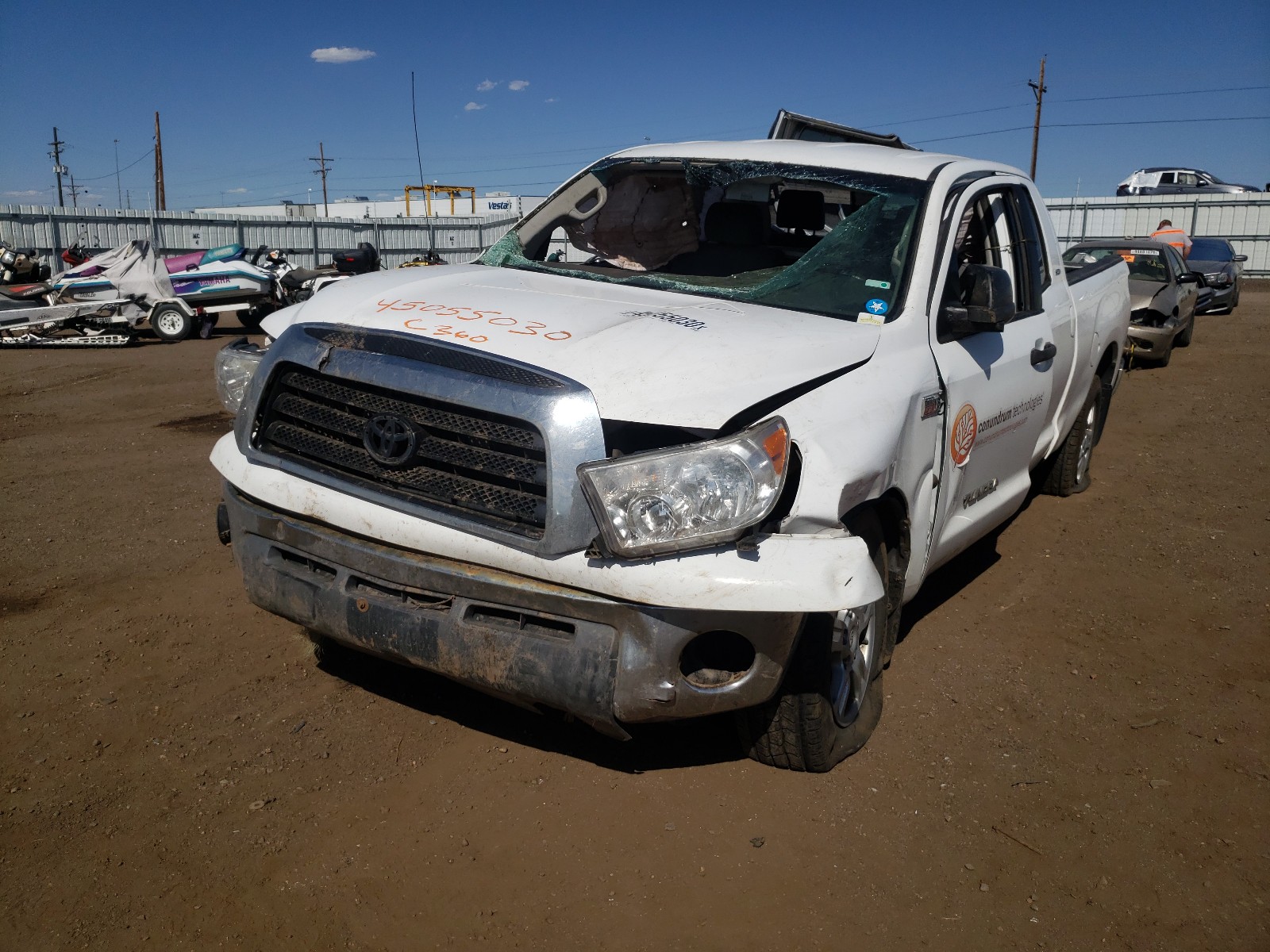 Photo 1 VIN: 5TFBV54148X058917 - TOYOTA TUNDRA DOU 