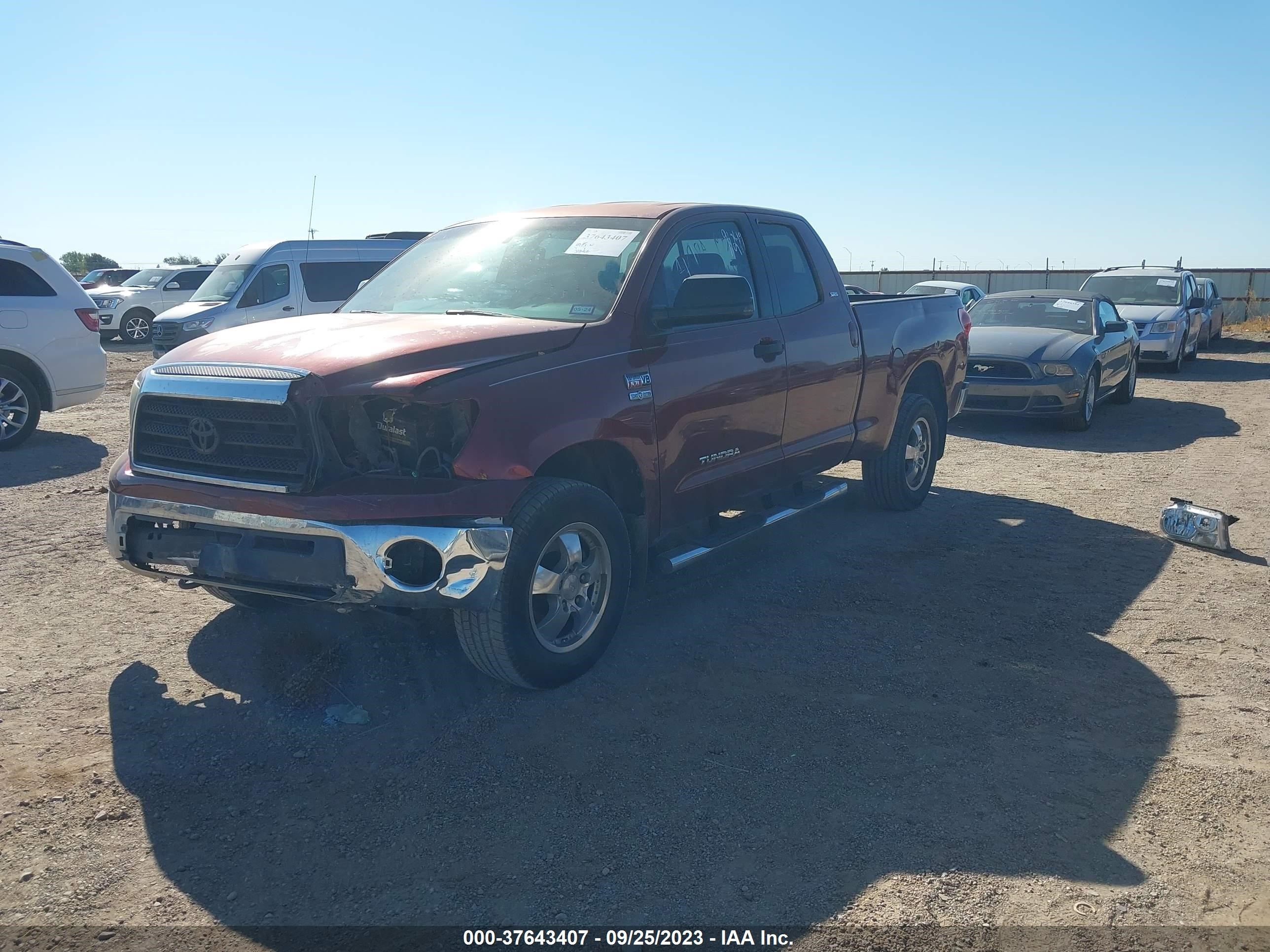 Photo 1 VIN: 5TFBV54157X022376 - TOYOTA TUNDRA 