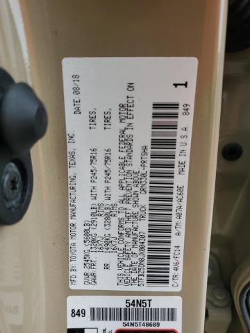 Photo 11 VIN: 5TFBZ5DN8JX004307 - TOYOTA TACOMA DOU 