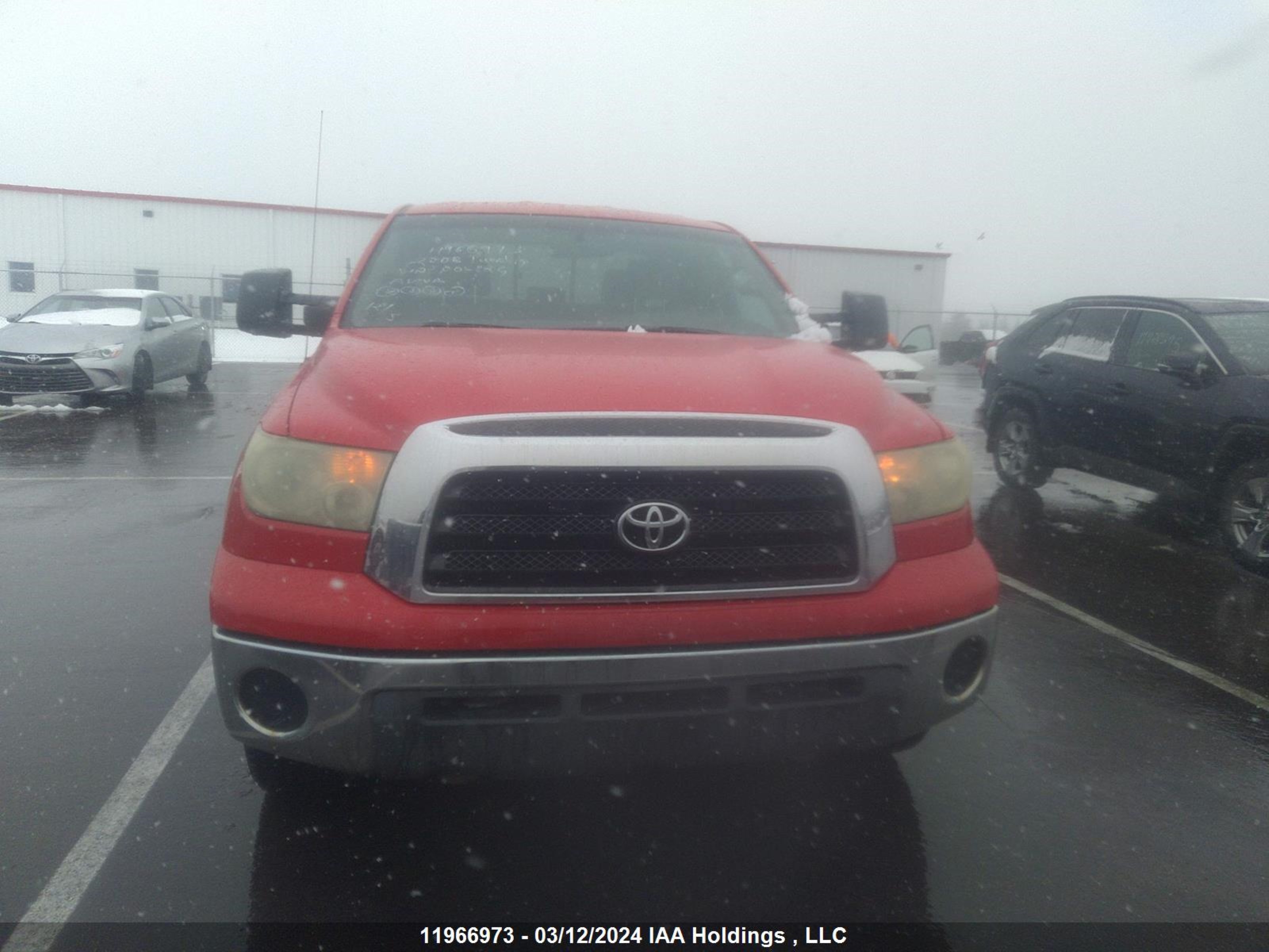 Photo 11 VIN: 5TFCV54118X005824 - TOYOTA TUNDRA 