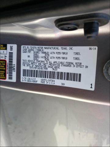 Photo 9 VIN: 5TFCY5F16EX017595 - TOYOTA TUNDRA DOU 