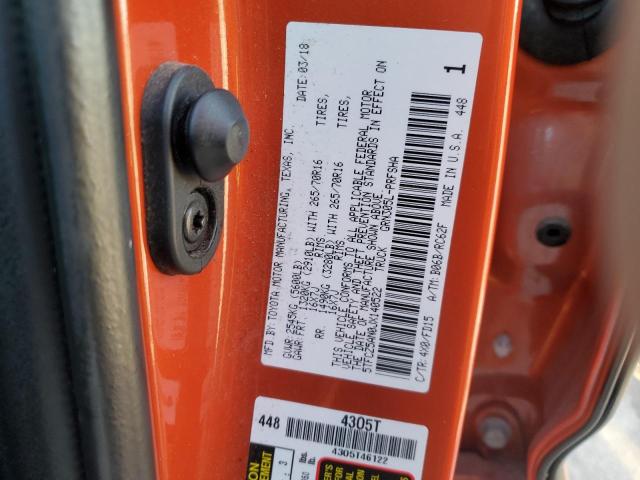 Photo 11 VIN: 5TFCZ5AN0JX140522 - TOYOTA TACOMA DOU 