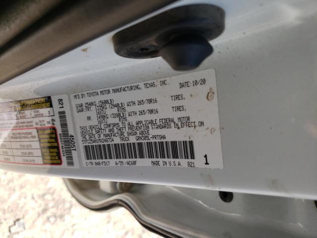 Photo 9 VIN: 5TFCZ5AN1MX248734 - TOYOTA TACOMA DOU 