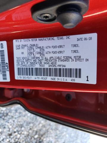 Photo 9 VIN: 5TFCZ5AN2LX235537 - TOYOTA TACOMA DOU 