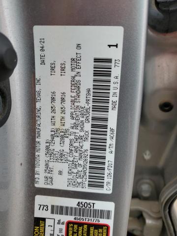 Photo 11 VIN: 5TFCZ5AN3MX269276 - TOYOTA ALL MODELS 