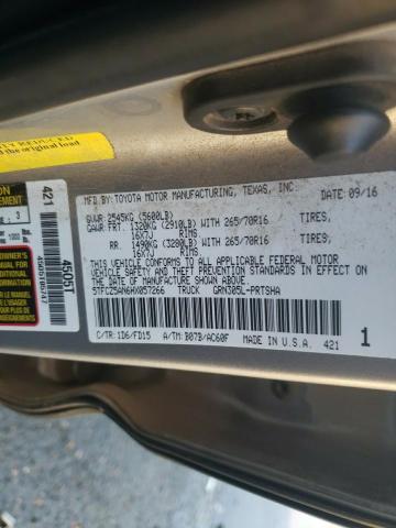 Photo 11 VIN: 5TFCZ5AN6HX057266 - TOYOTA TACOMA DOU 