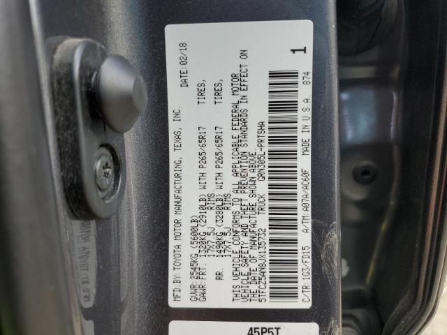 Photo 11 VIN: 5TFCZ5AN8JX135732 - TOYOTA TACOMA DOU 