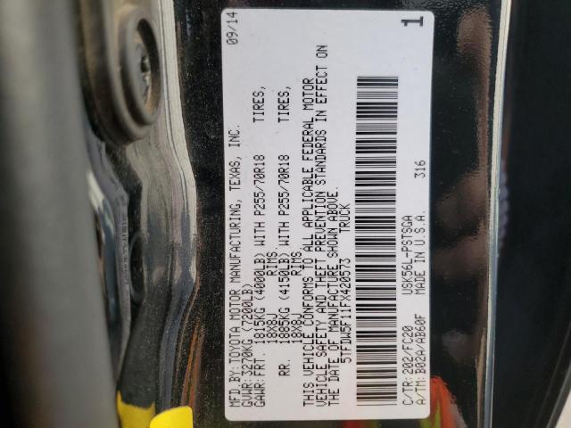 Photo 11 VIN: 5TFDW5F11FX420573 - TOYOTA TUNDRA CRE 