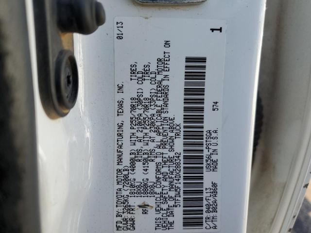 Photo 11 VIN: 5TFDW5F14DX288342 - TOYOTA TUNDRA CRE 