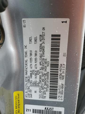 Photo 11 VIN: 5TFDW5F1XFX444550 - TOYOTA TUNDRA CRE 