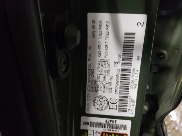 Photo 9 VIN: 5TFDZ5BN8MX056682 - TOYOTA TACOMA DOU 