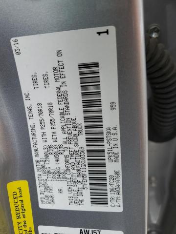 Photo 11 VIN: 5TFEM5F11GX103369 - TOYOTA TUNDRA 