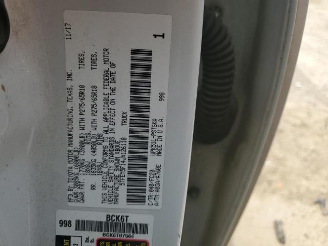 Photo 11 VIN: 5TFEM5F14JX126118 - TOYOTA TUNDRA 