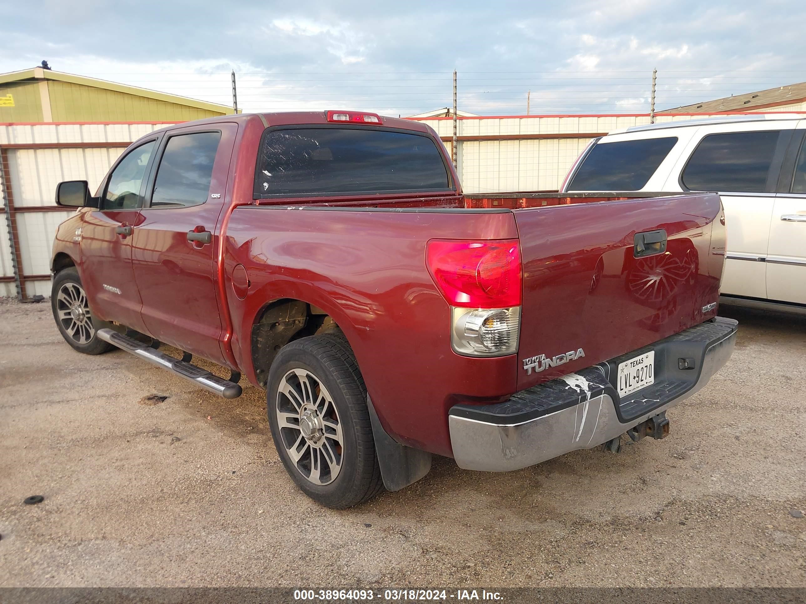 Photo 2 VIN: 5TFET54138X022607 - TOYOTA TUNDRA 