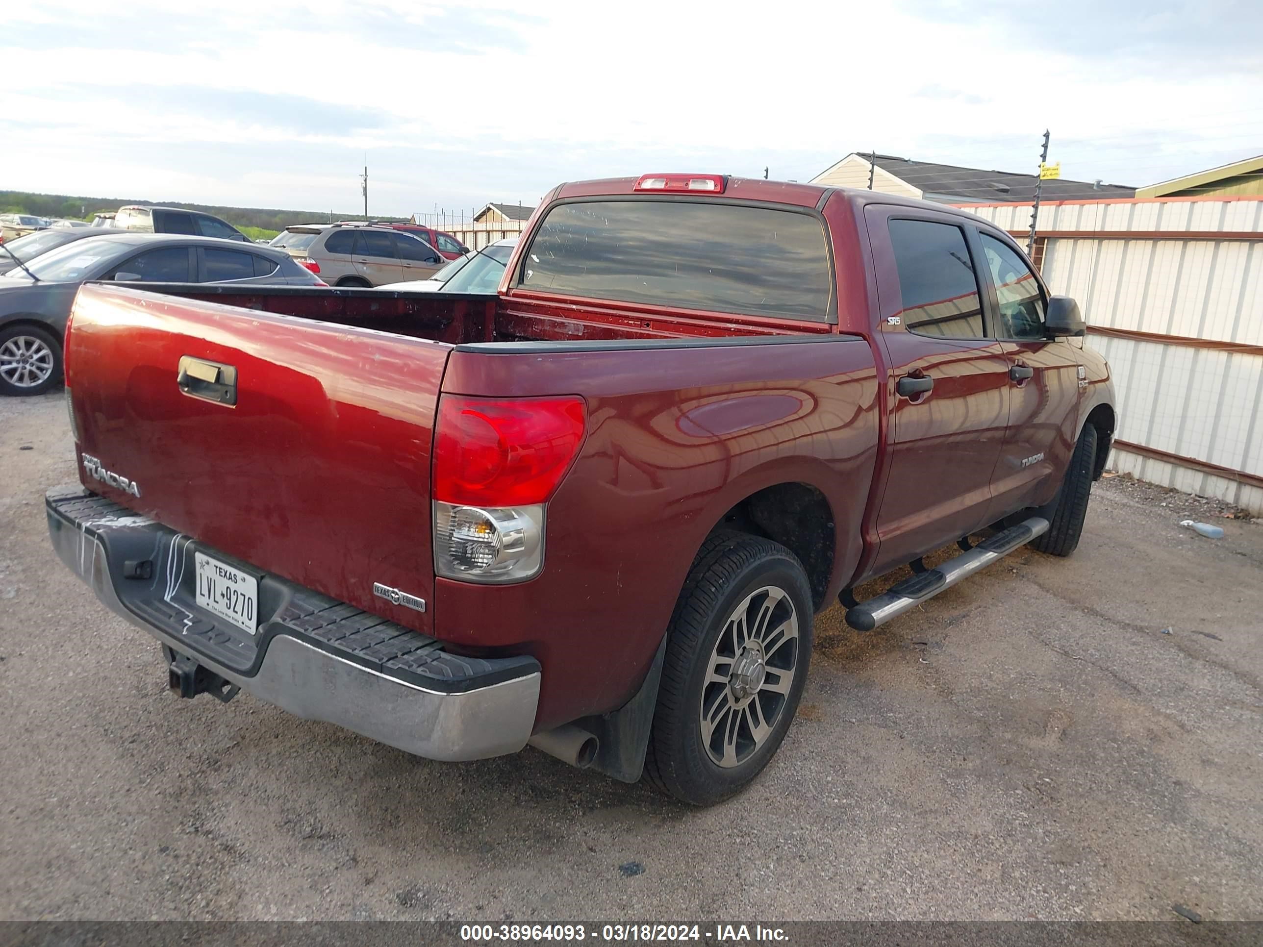 Photo 3 VIN: 5TFET54138X022607 - TOYOTA TUNDRA 