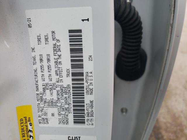 Photo 11 VIN: 5TFEY5F11MX284389 - TOYOTA TUNDRA 