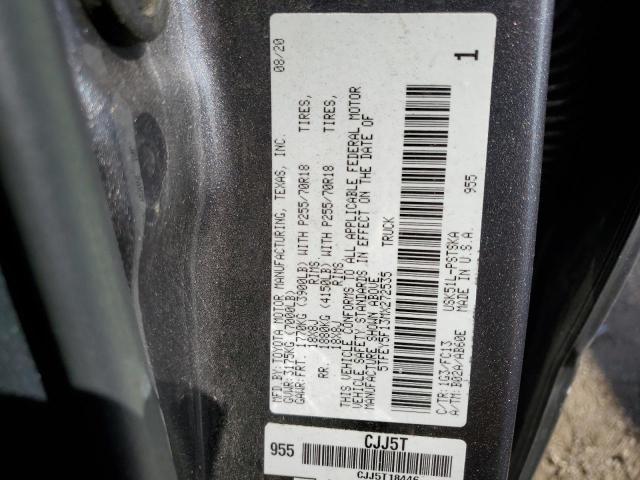 Photo 11 VIN: 5TFEY5F13MX272535 - TOYOTA TUNDRA CRE 
