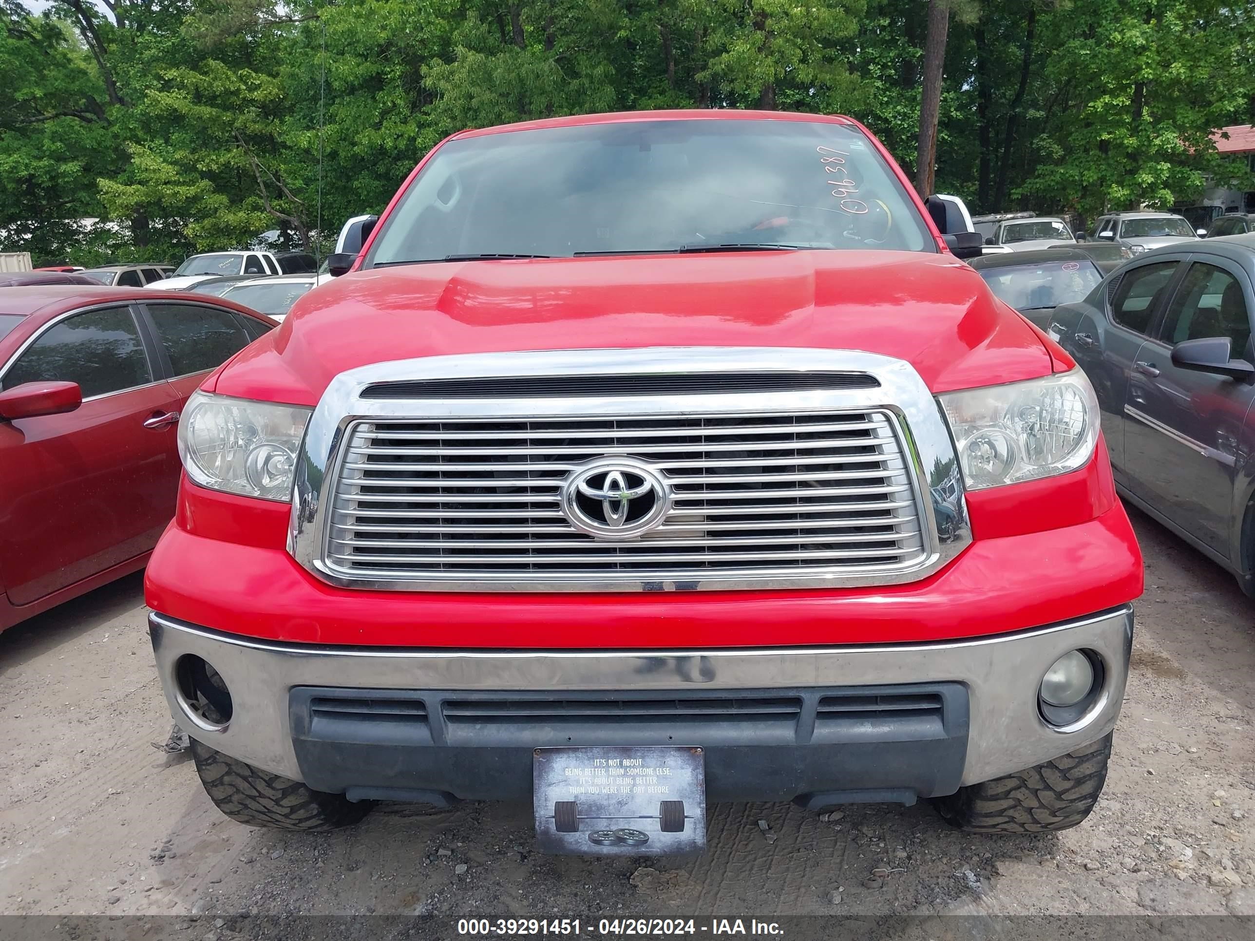 Photo 10 VIN: 5TFEY5F15AX096387 - TOYOTA TUNDRA 