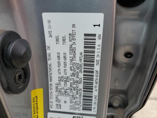 Photo 11 VIN: 5TFGZ5AN1HX068158 - TOYOTA TACOMA DOU 