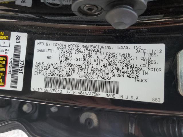 Photo 11 VIN: 5TFJU4GN0DX035569 - TOYOTA TACOMA DOU 