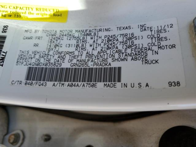 Photo 11 VIN: 5TFJU4GN0DX035829 - TOYOTA TACOMA DOU 