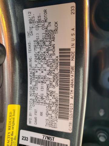 Photo 11 VIN: 5TFJU4GN2DX030311 - TOYOTA TACOMA DOU 