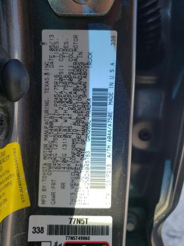 Photo 11 VIN: 5TFJU4GN8DX045783 - TOYOTA TACOMA DOU 