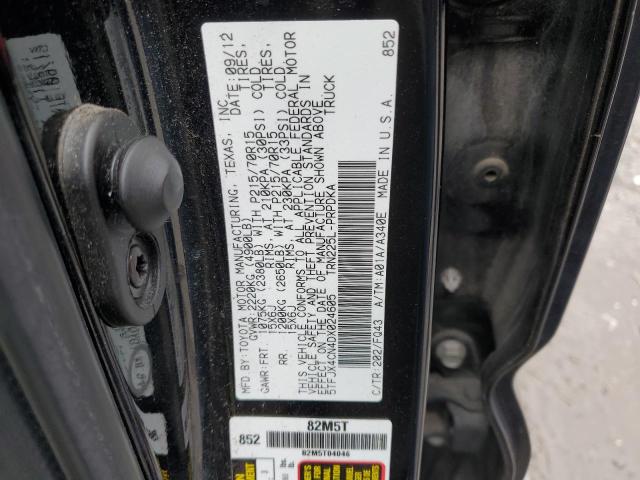 Photo 11 VIN: 5TFJX4CN4DX024605 - TOYOTA TACOMA DOU 