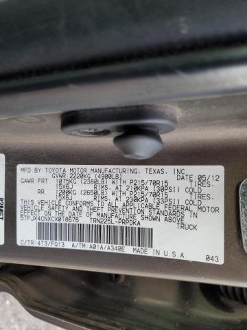 Photo 11 VIN: 5TFJX4CNXCX018676 - TOYOTA TACOMA 