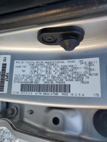 Photo 11 VIN: 5TFKU4HN2BX001603 - TOYOTA TACOMA DOU 