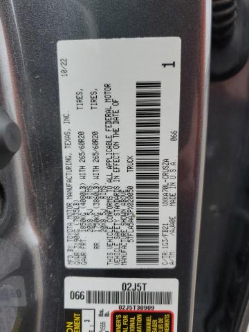 Photo 11 VIN: 5TFLA5AA3PX020050 - TOYOTA TUNDRA 