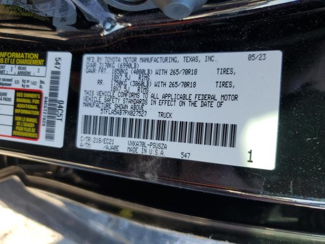 Photo 11 VIN: 5TFLA5AB7PX027527 - TOYOTA TUNDRA 