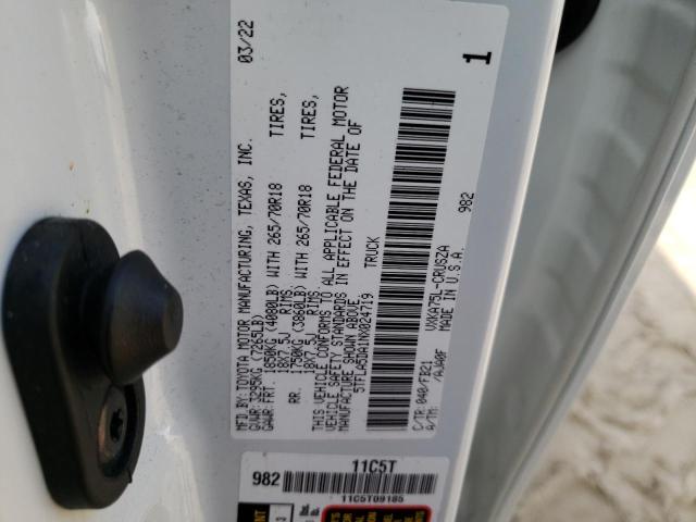 Photo 11 VIN: 5TFLA5DA1NX024719 - TOYOTA TUNDRA DOU 