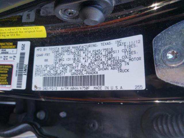 Photo 9 VIN: 5TFLU4EN3DX058517 - TOYOTA TACOMA DOU 