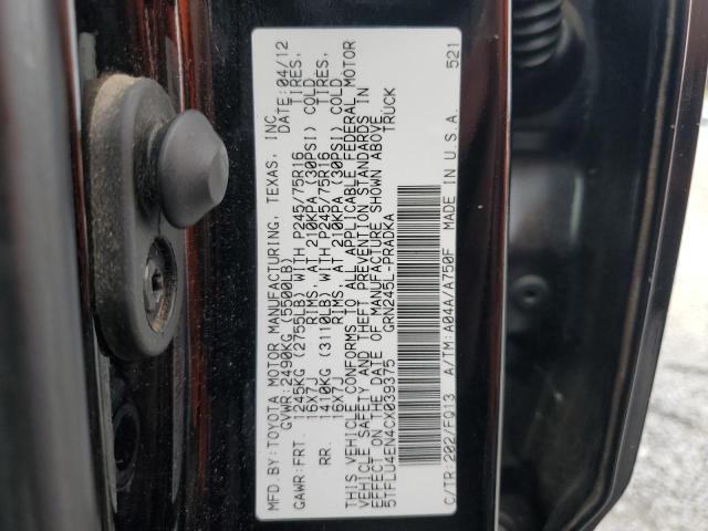 Photo 11 VIN: 5TFLU4EN4CX039375 - TOYOTA TACOMA DOU 