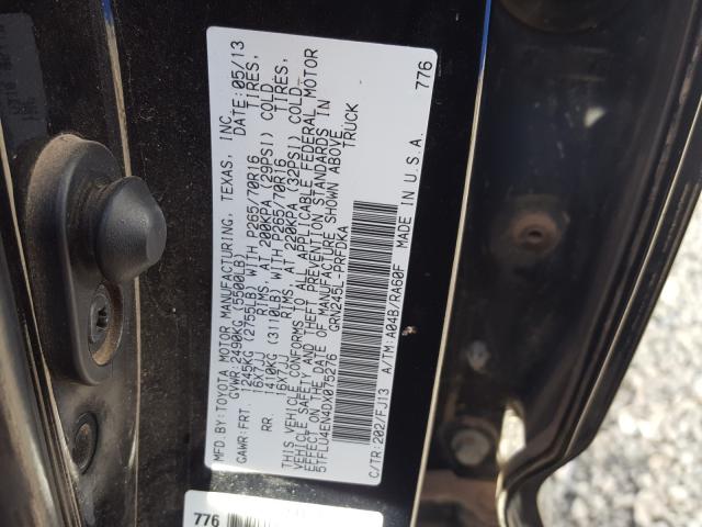 Photo 9 VIN: 5TFLU4EN4DX075276 - TOYOTA TACOMA DOU 