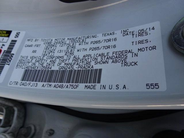 Photo 9 VIN: 5TFLU4EN4EX105684 - TOYOTA TACOMA DOU 