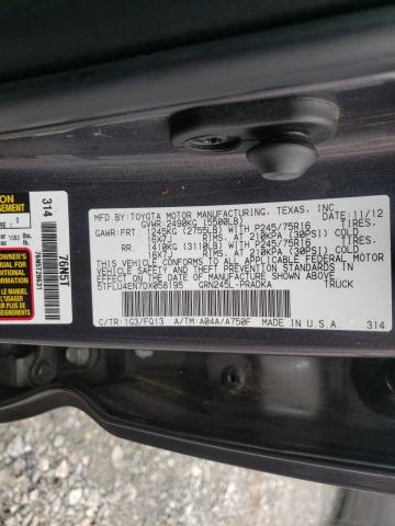 Photo 9 VIN: 5TFLU4EN7DX058195 - TOYOTA TACOMA DOU 