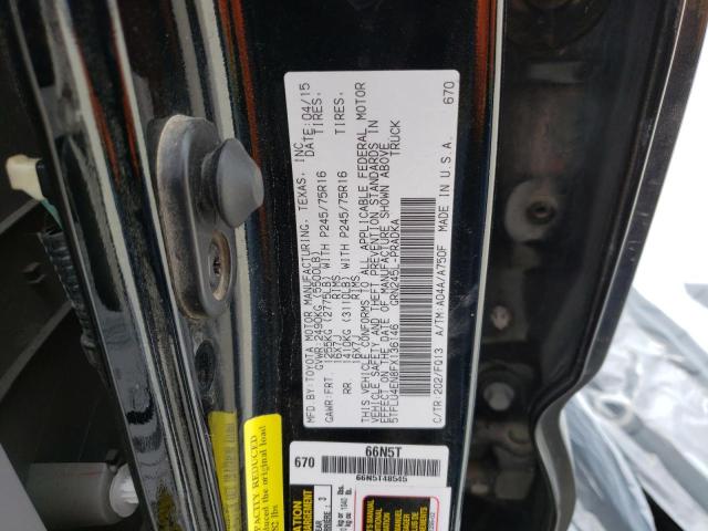 Photo 12 VIN: 5TFLU4EN8FX136146 - TOYOTA TACOMA DOU 