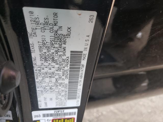 Photo 9 VIN: 5TFLU4EN9BX012669 - TOYOTA TACOMA DOU 