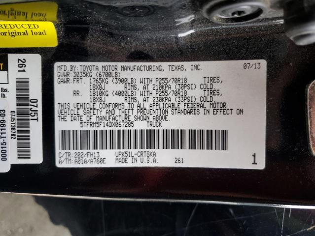 Photo 11 VIN: 5TFRM5F14DX067285 - TOYOTA TUNDRA DOU 