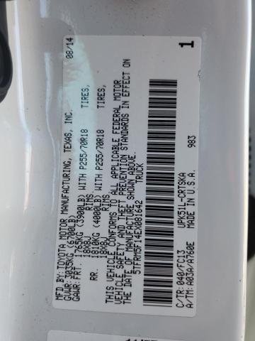 Photo 12 VIN: 5TFRM5F14EX081642 - TOYOTA TUNDRA DOU 