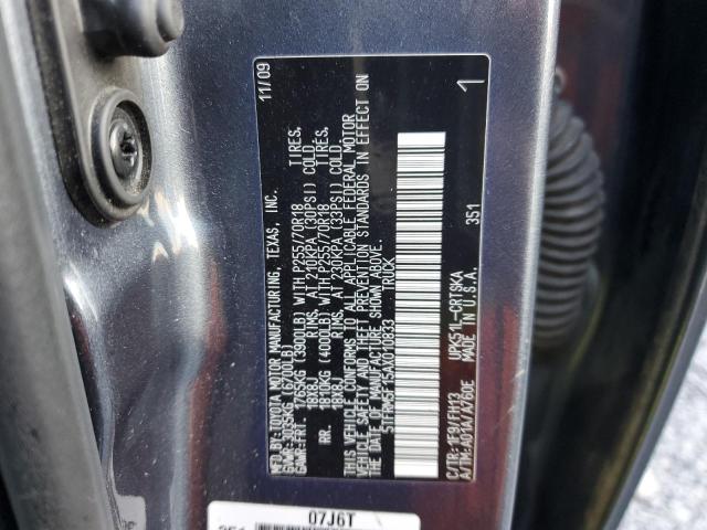 Photo 11 VIN: 5TFRM5F15AX010833 - TOYOTA TUNDRA DOU 